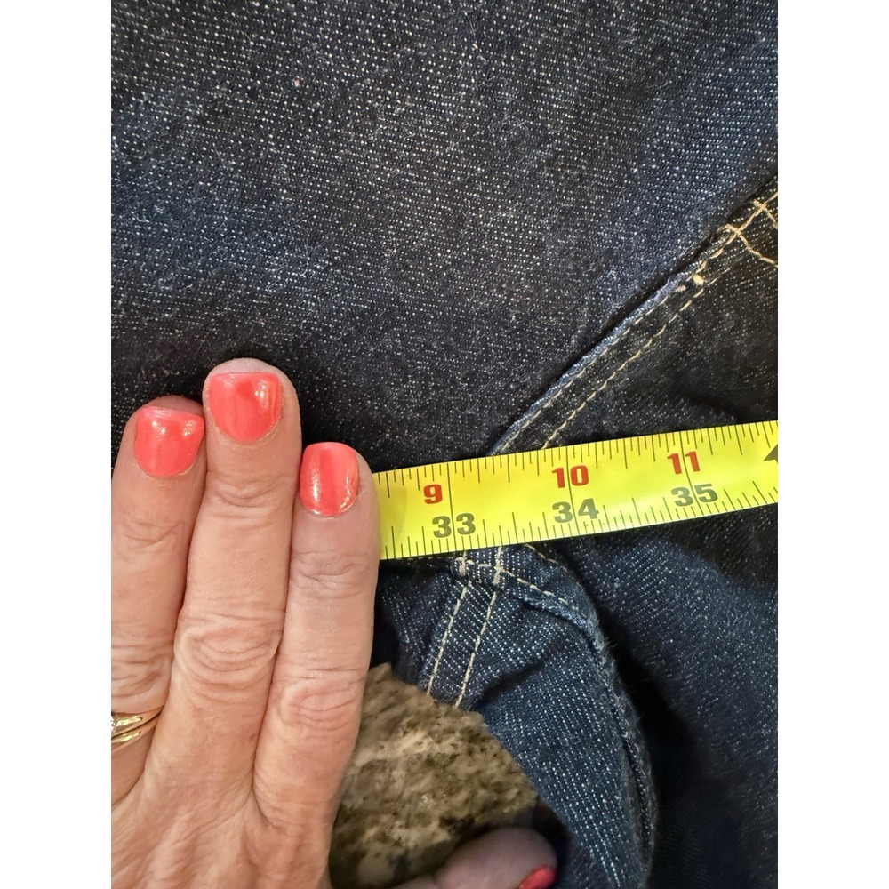 Tommy Hilfiger Jeans Men's 34x32 Dark Wash Denim Straight Fit **read - Picture 8 of 9